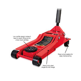 J&M Truck Garage Equipment 4 Ton Hydraulic Garage Jack Hydraulic Technology