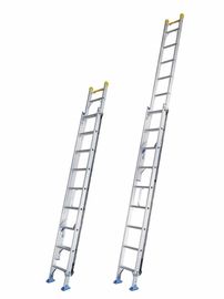 Rescue Aluminium Extensible Ladders Two Sections 2.9mm Non Skid Feet