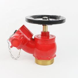 2.5" BSP Male Brass Or LG2 Fire Hydrant Oblique Type Landing Valve